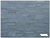 1/2sqm Pack (14 Tiles) Split Face Charcoal Slate Tiles